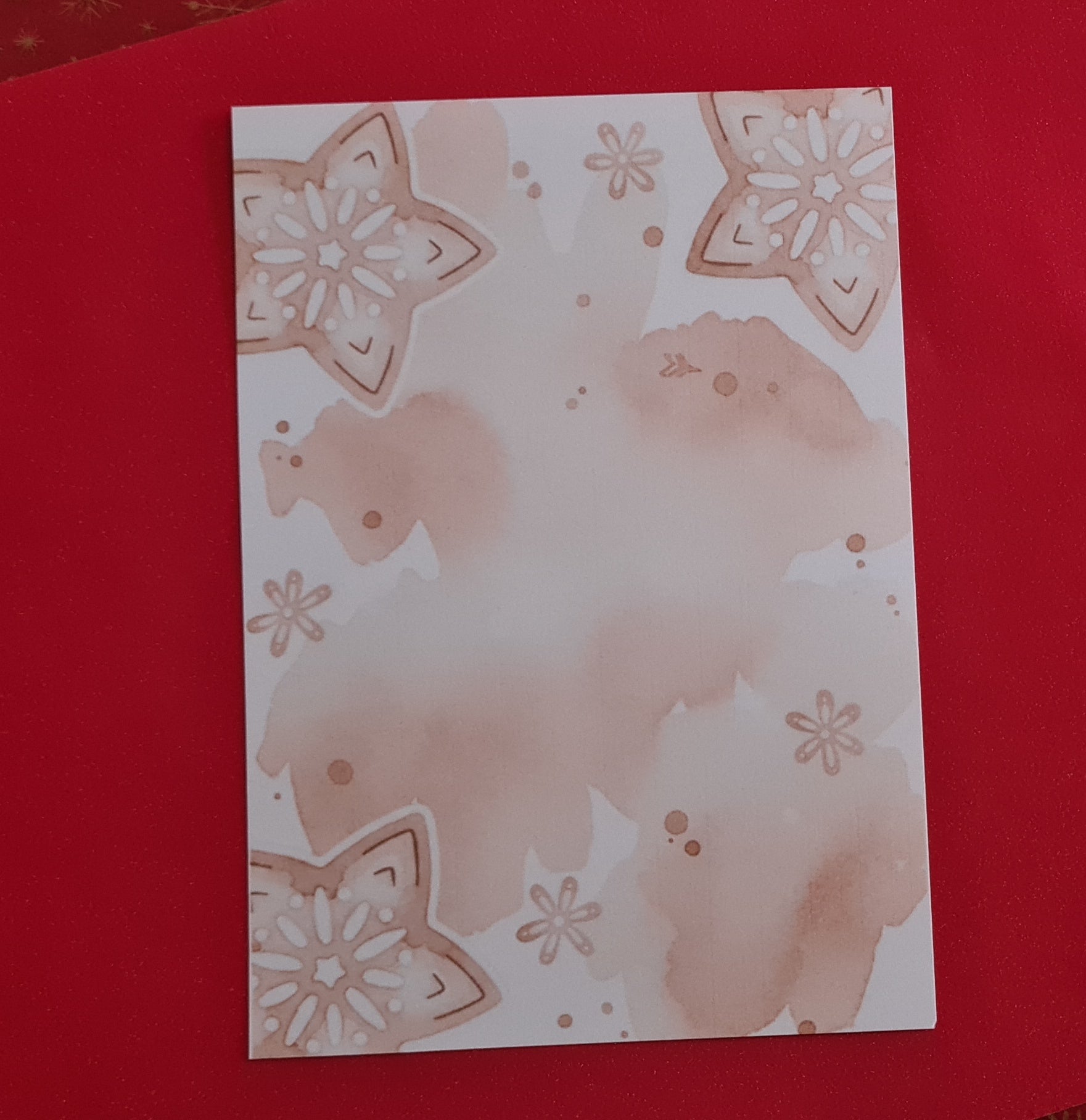 Papier de fond étoiles beige