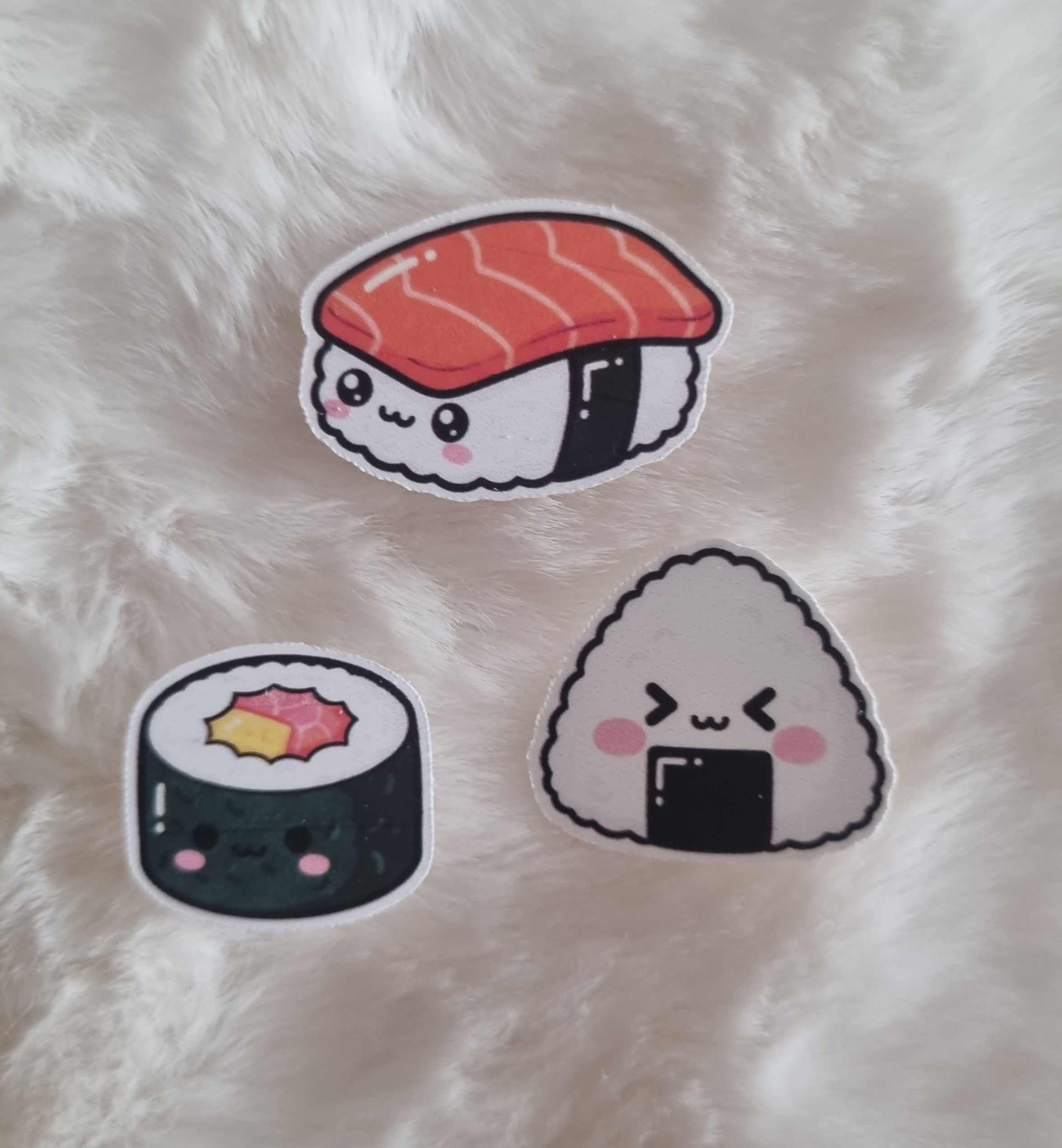 Pack mini stickers sushi