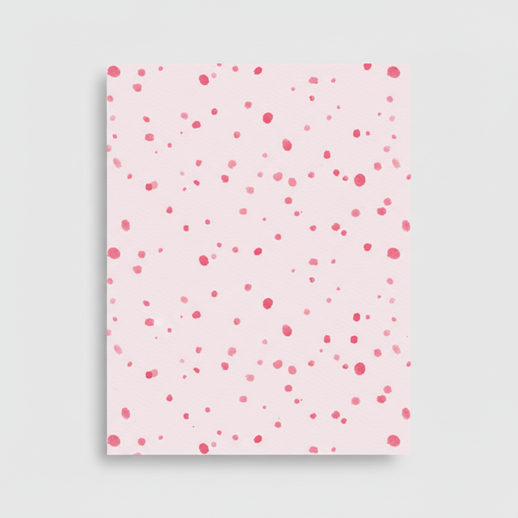 Papier de fond pois roses