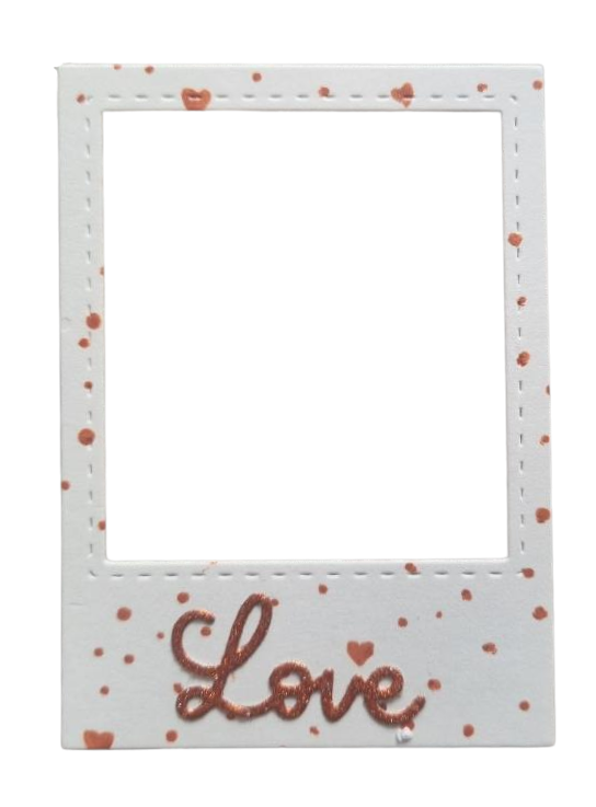 Embellissement cadre Love