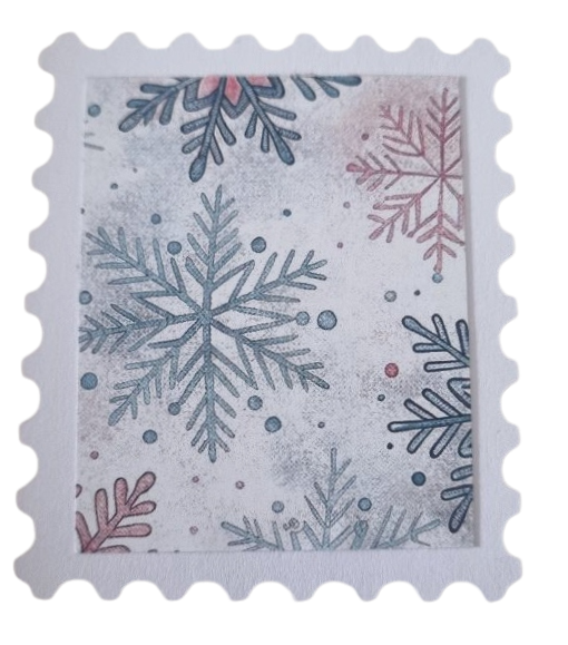 Embellissement timbre flocon