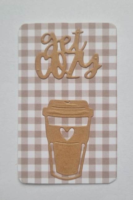 Embellissement étiquette get cozy