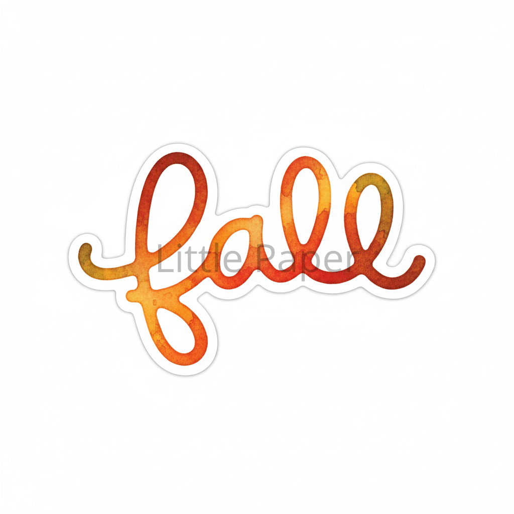 Stickers fall
