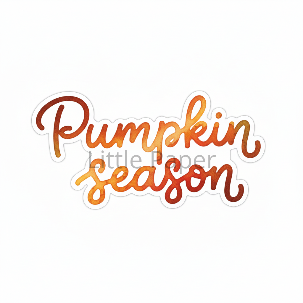 Stickers Pumpkin season